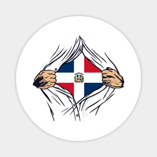 Proud Dominicana Flag, Republica dominicana gift heritage, Dominican girl Boy Friend dominicano Magnet